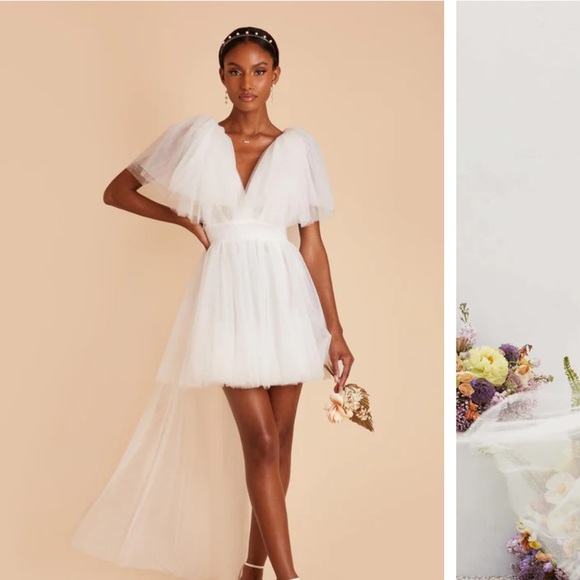 NWT Birdy Grey Alyssa Tulle Mini Dress - Picture 1 of 7